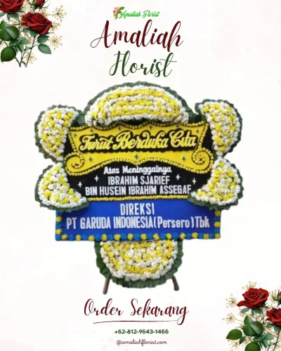 Papan Bunga Duka di Tondonggeu